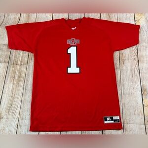 Arkansas State Red Wolves Gen2 Red Jersey #1 Boys Youth XL 18-20